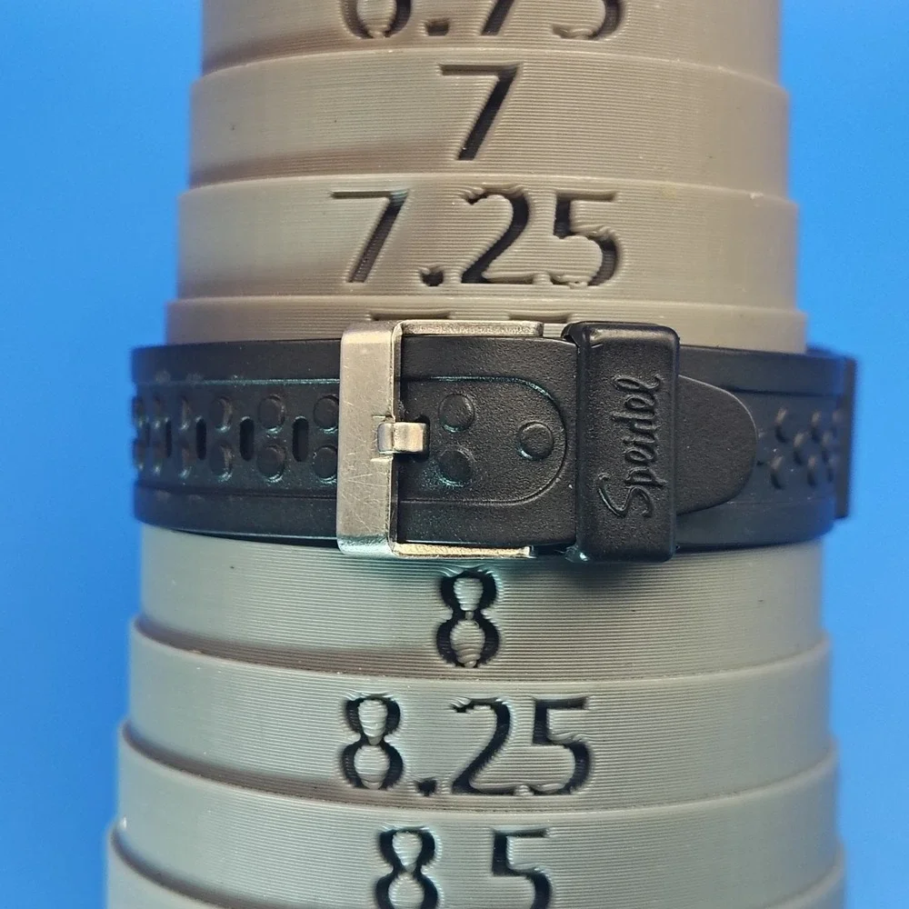 Vintage 2015‎ Timex Indiglo 34mm Mens Quartz Dress Watch Speidel Strap Restored